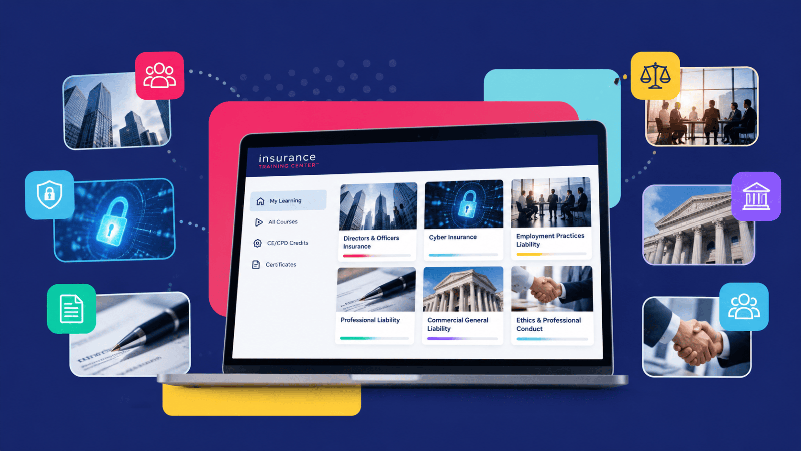 Insurance Training Center Dashboard