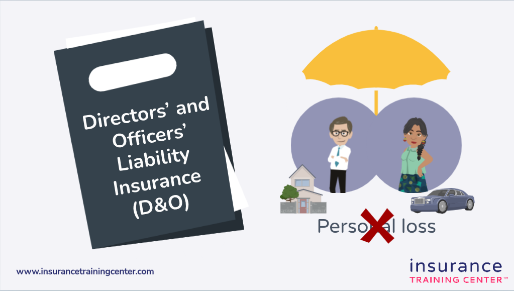 Not for profit directors and officers liability insurance course