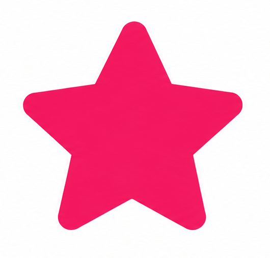 Magenta People Like and Star Icons